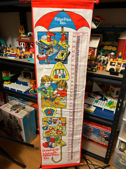 Fisher Price 50th Anniversary Growth Chart