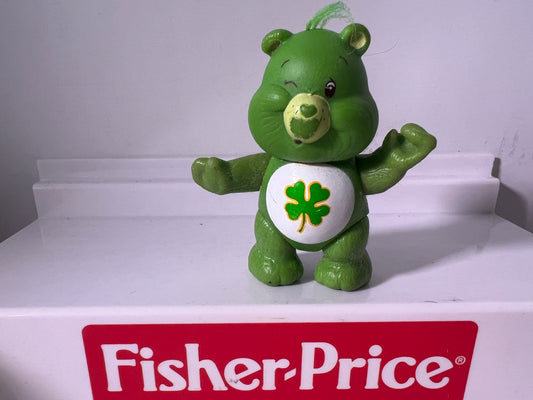 1980's Carebear Figure - Good Luck Bear