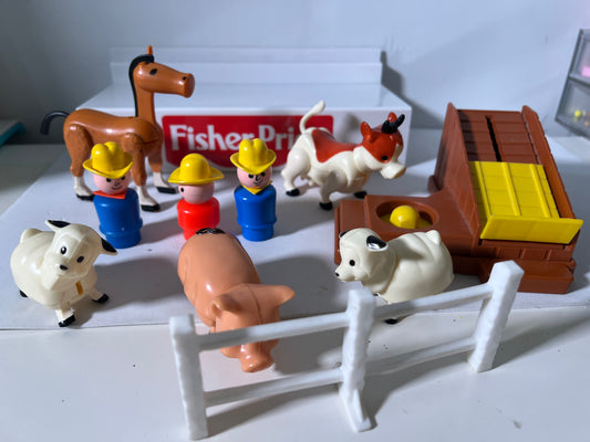 Farm Animals & Cowboys Lot (mix brands)