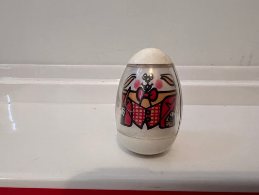 HTF Easter Bunny Weeble Wobble Figure