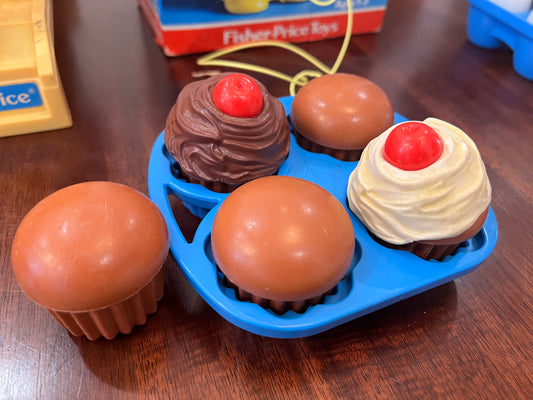 Vintage Fisher Price Fun w Food - Muffin Lot