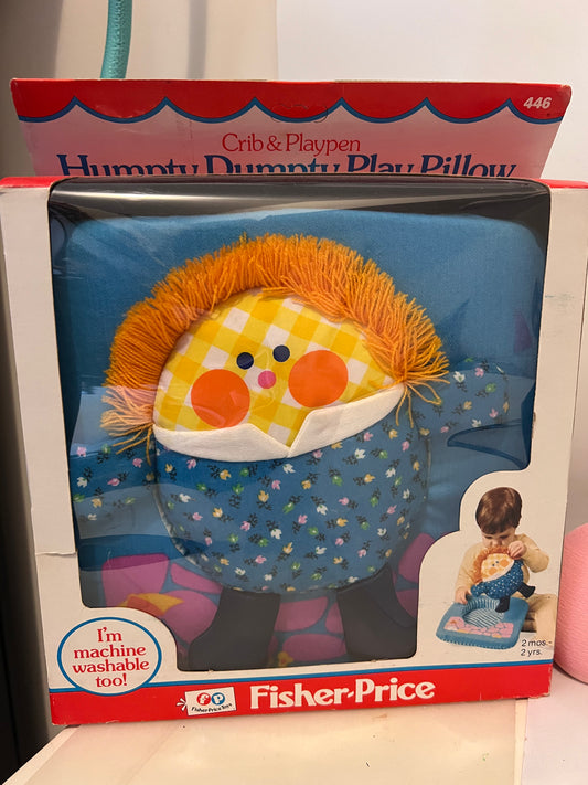 1978 Humpty Dumpty Pillow Toy w ORIG BOX #446