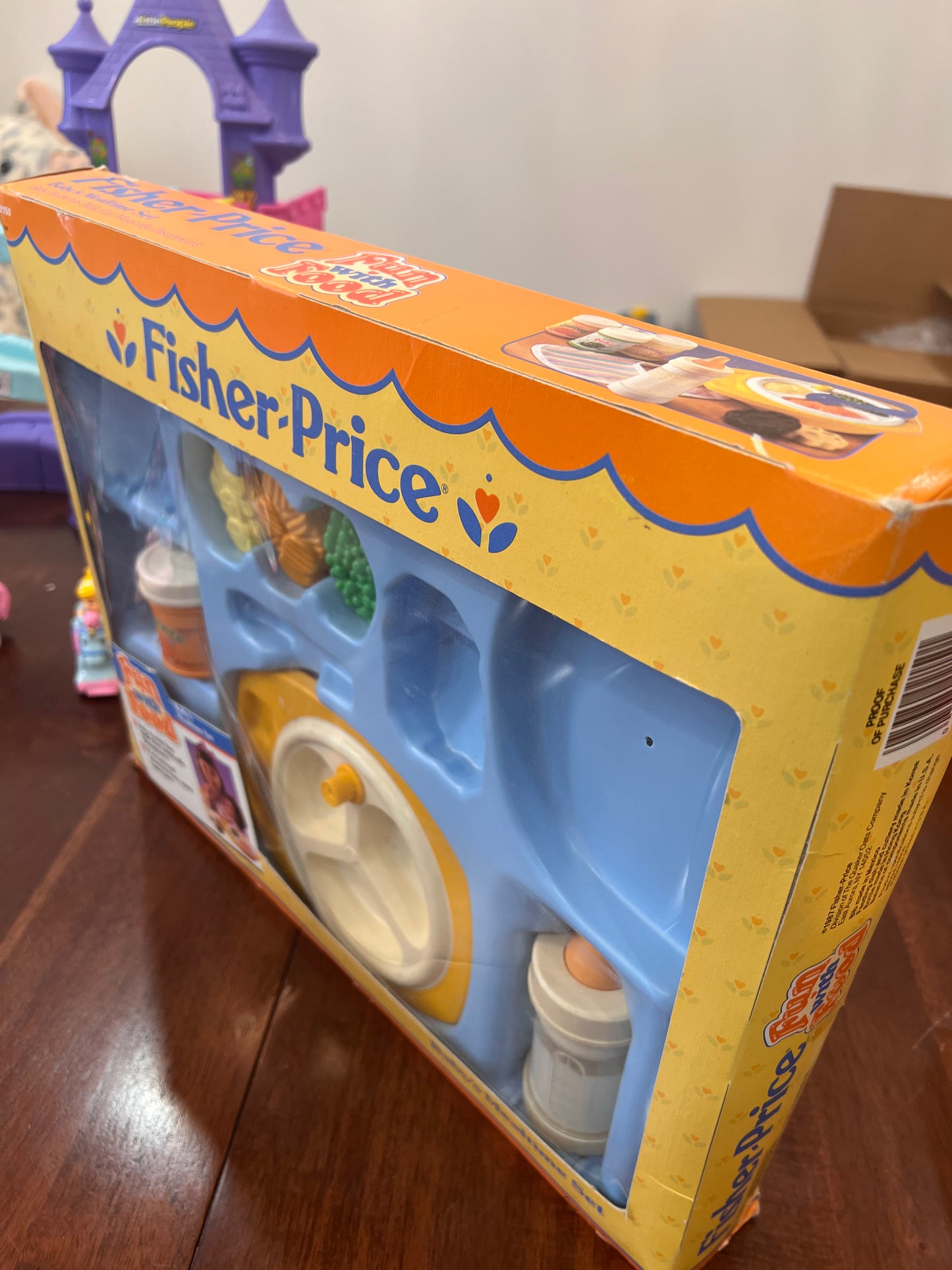 Vintage Fisher Price Fun w Food - Baby Food w ORIG Box