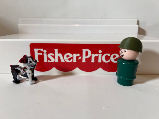 Custom Miniature Vintage Fisher Price Puppy Bak-Up