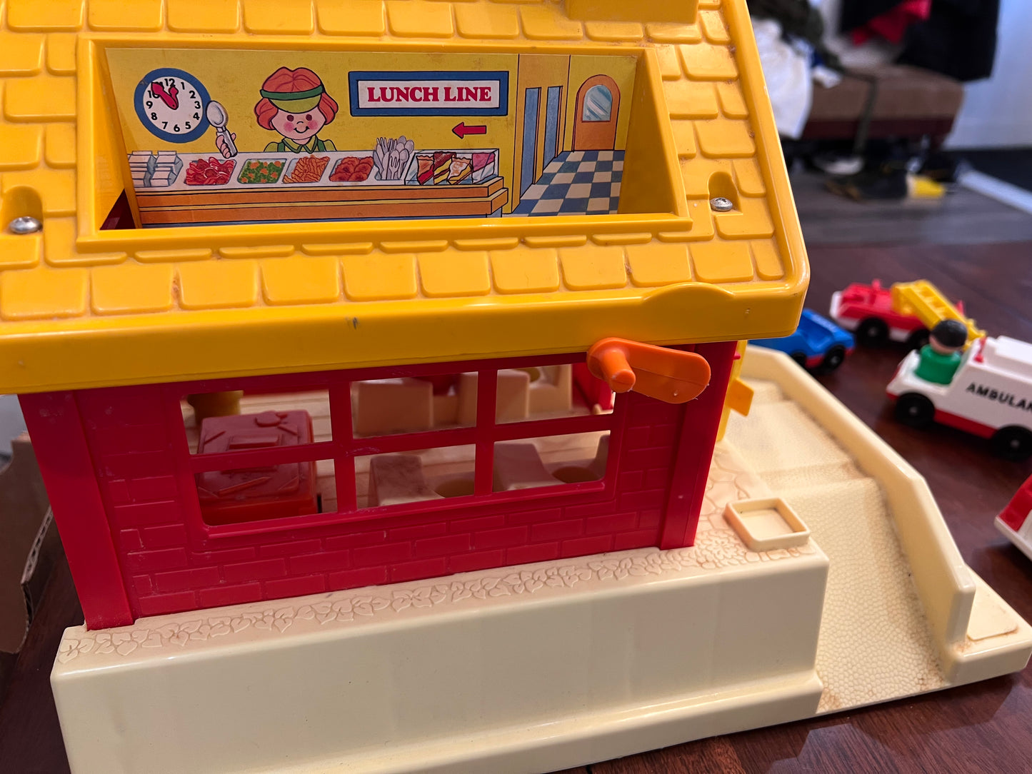 Vintage Fisher Price School Lot