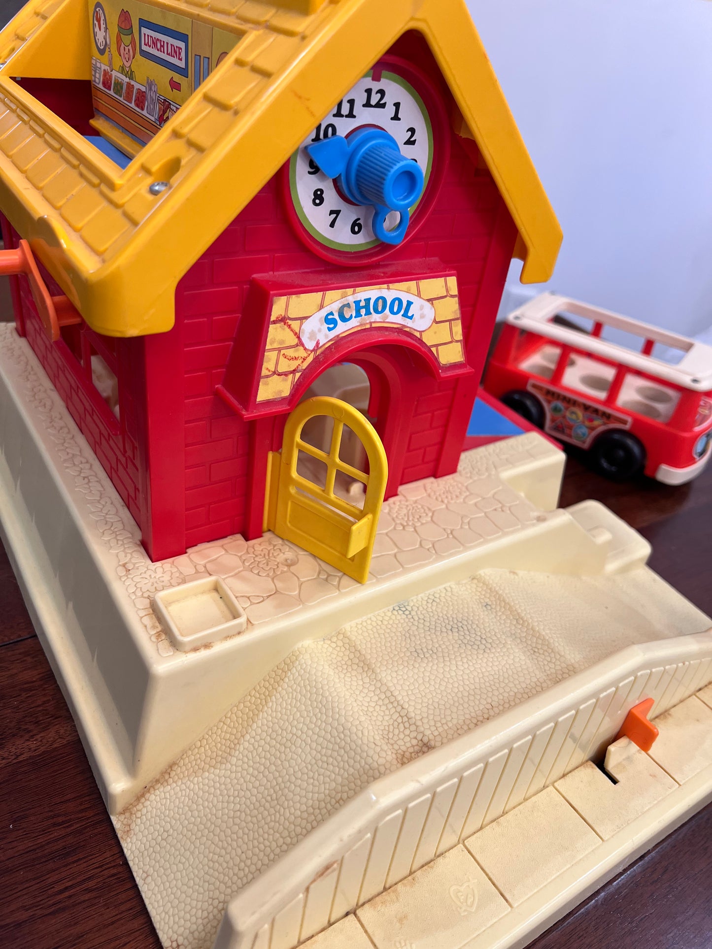 Vintage Fisher Price School Lot