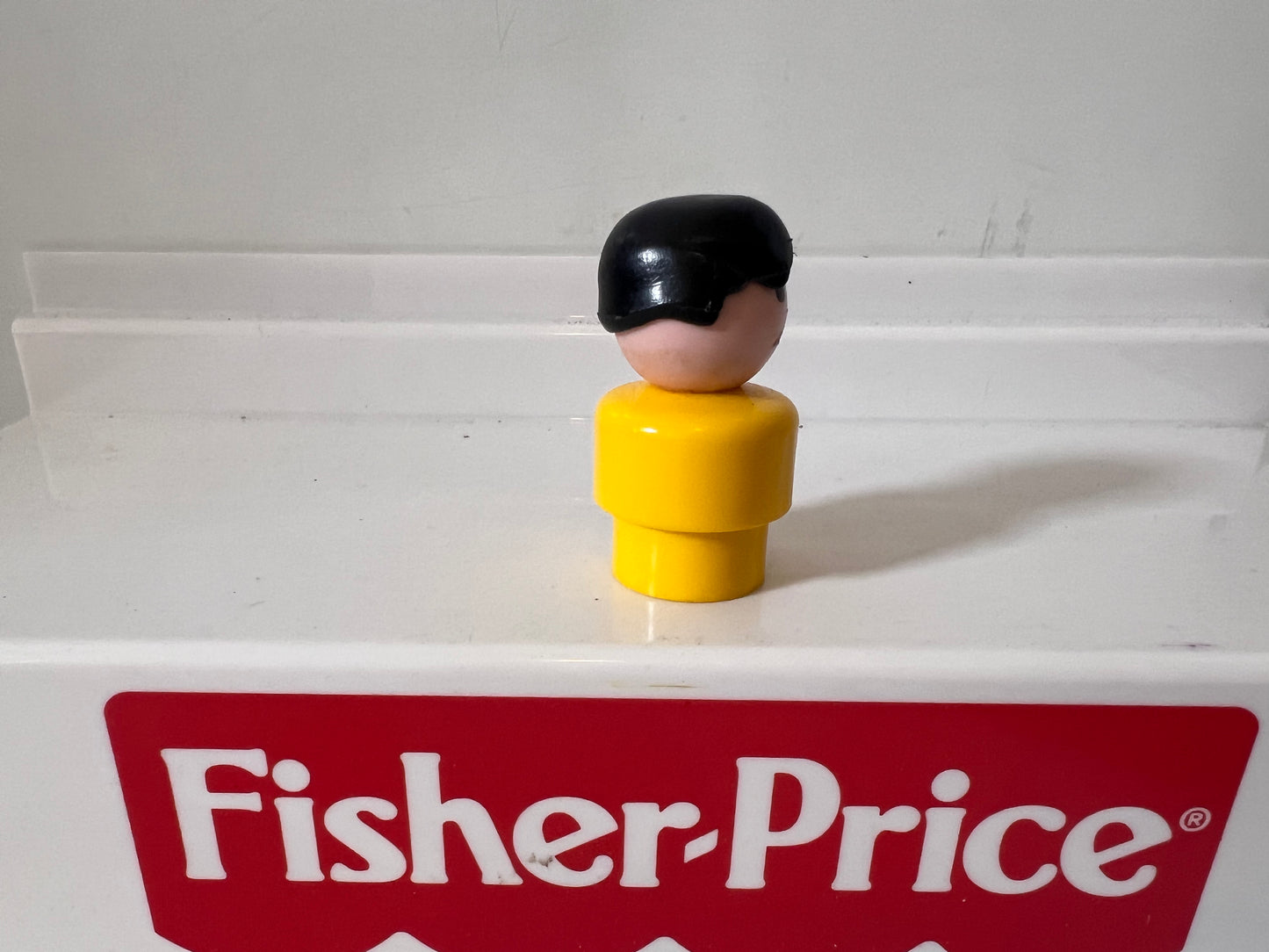 Super Hard to Find McD Boy Figure - Yellow body w Black Hair
