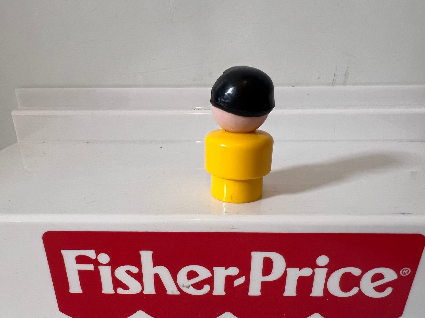 Super Hard to Find McD Boy Figure - Yellow body w Black Hair
