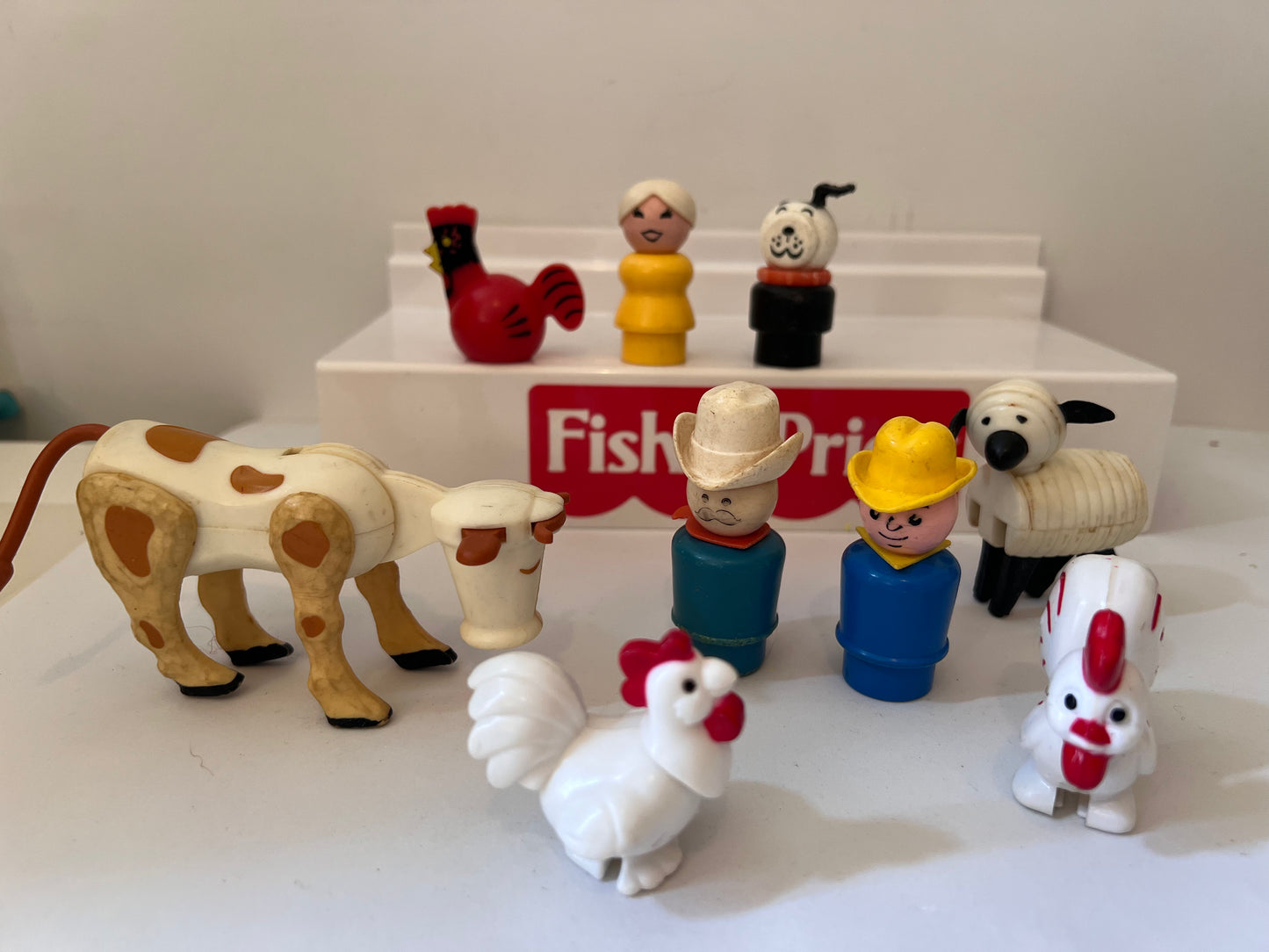 Vintage Fisher Price Farm Lot