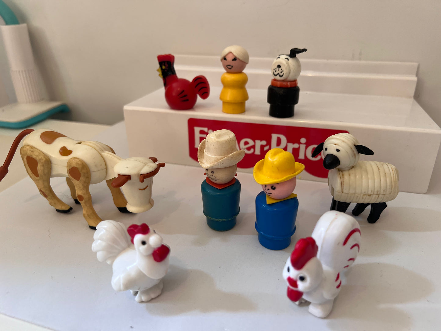 Vintage Fisher Price Farm Lot