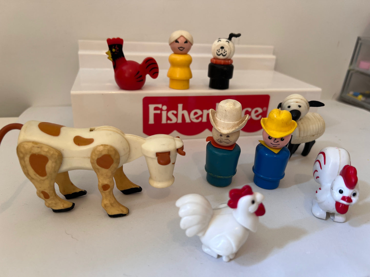 Vintage Fisher Price Farm Lot
