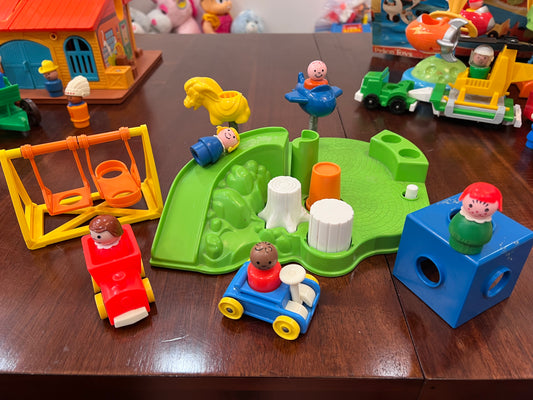 Vintage Fisher Price Playground Lot
