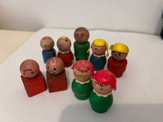 NSP Wood Figure LOT