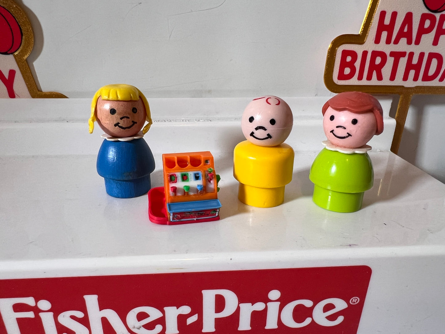 Custom Miniature Vintage Fisher Price Cash Register