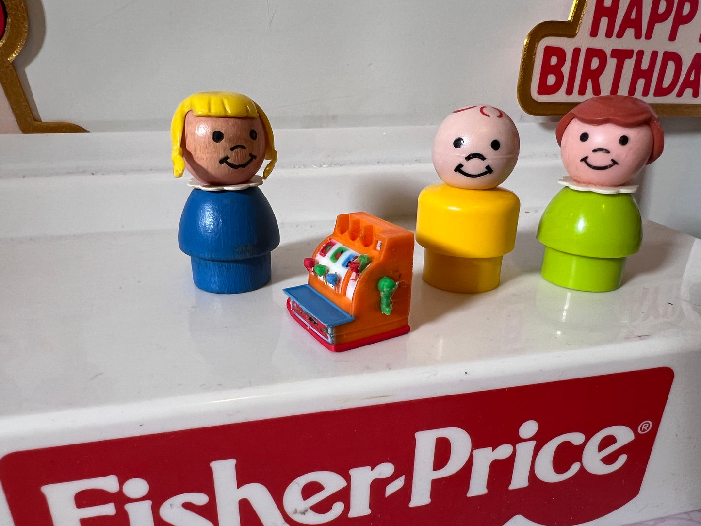 Custom Miniature Vintage Fisher Price Cash Register