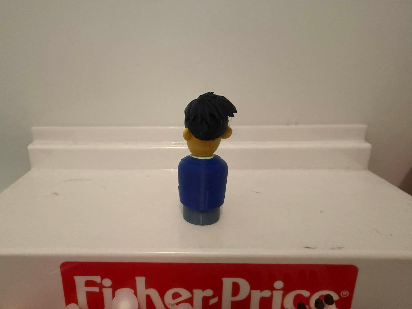 Sesame Street Guy Smiley Figure | Little People Style Collectible