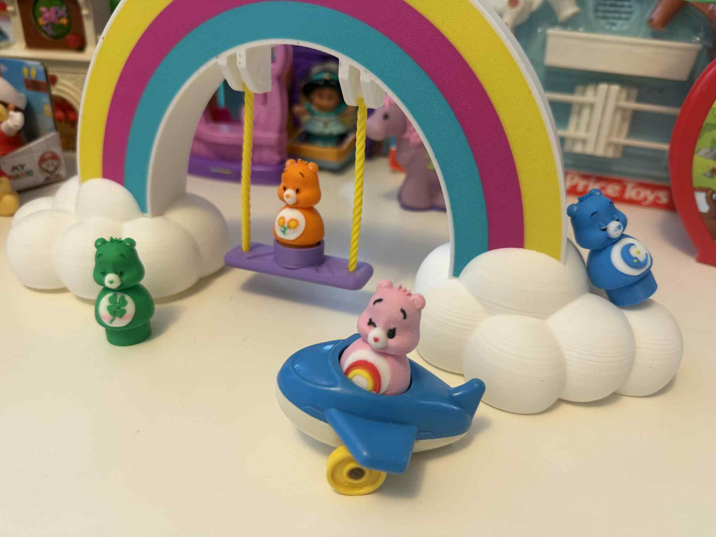 CareBear Rainbow Diorama Lightbox