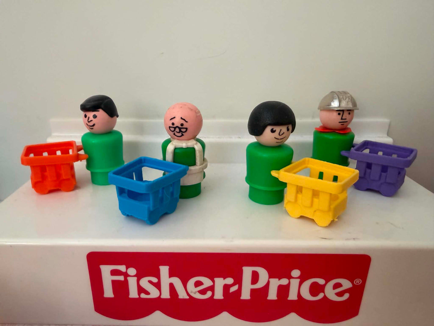 Vintage Fisher Price Custom Shopping Cart
