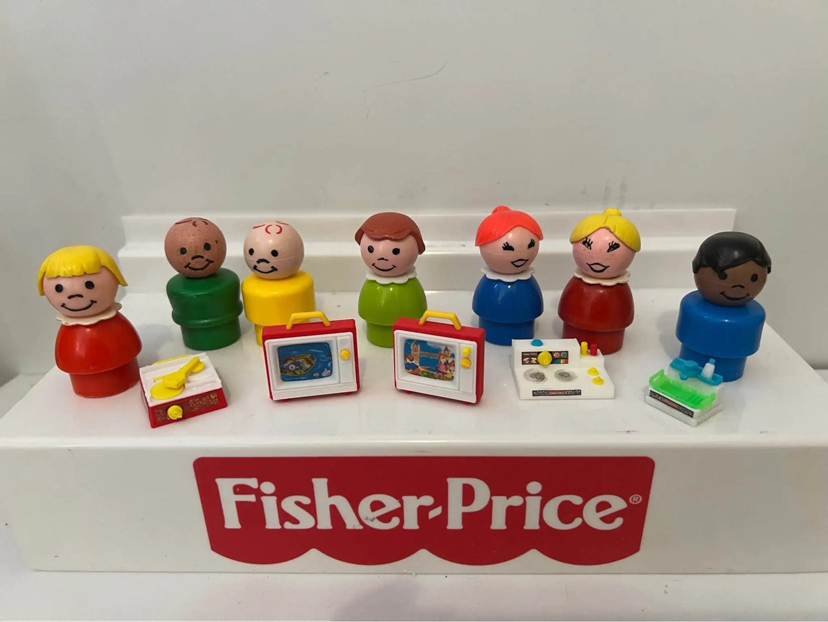 vintage fisher price toys miniature