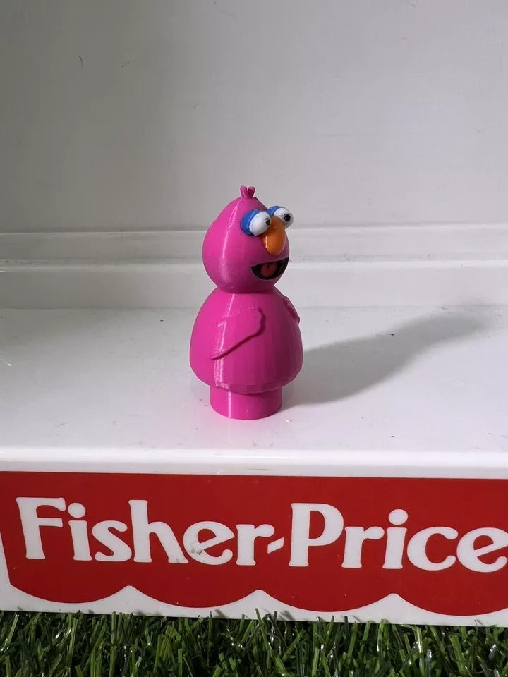 Sesame Street Fan Art Custom Telly