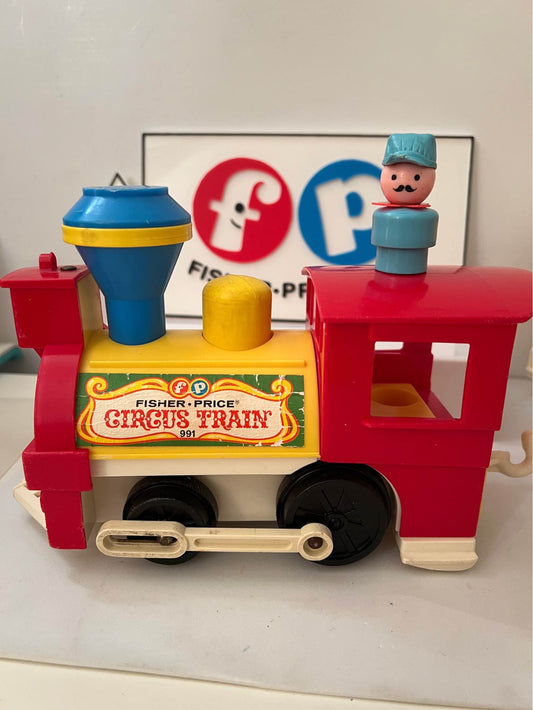 Circus Train w Train Conductor
